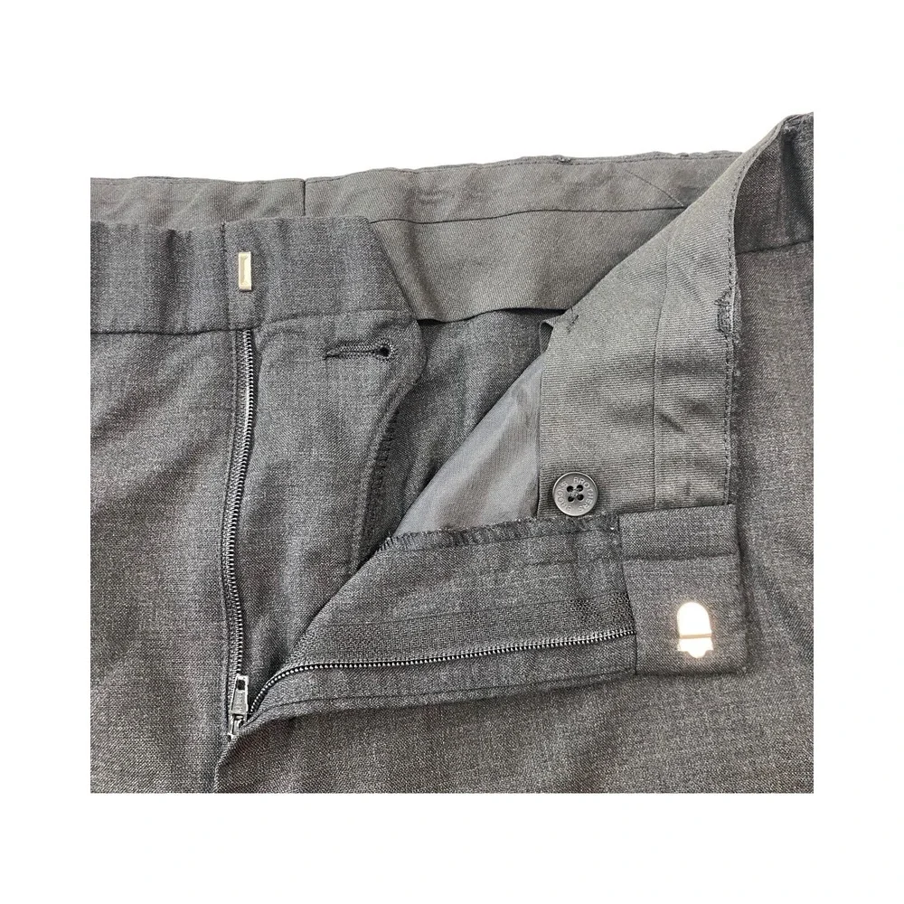 Brooks Brothers‎ Brookscase Gray Wool Dress Pants Men's Business Casual Career
